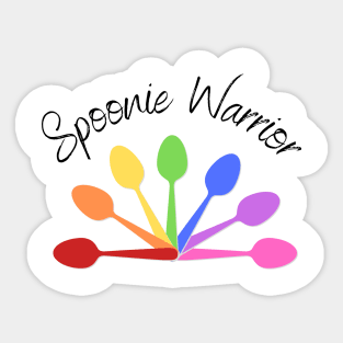 Spoonie Warrior Sticker